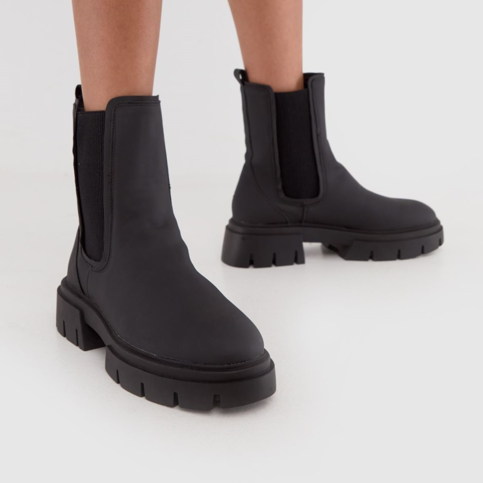 Black Schuh Amaya Chunky Chelsea Boots Dr Martens Schweiz