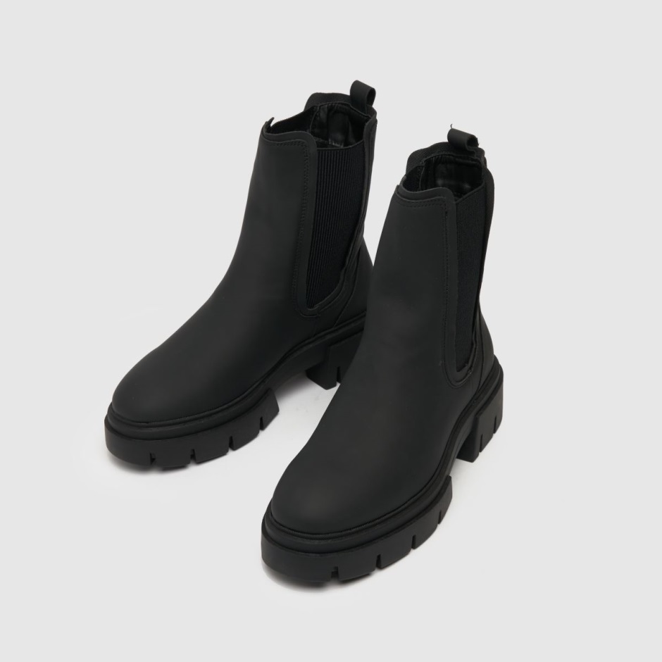 Black Dr Martens Schweiz Schuh Wide Fit Amaya Chelsea Boots
