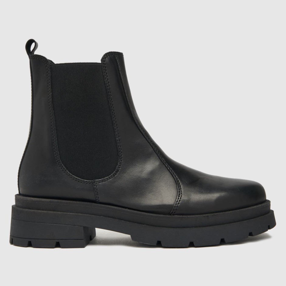 Black Dr Martens Schweiz Schuh Ace Leather Chelsea Boots