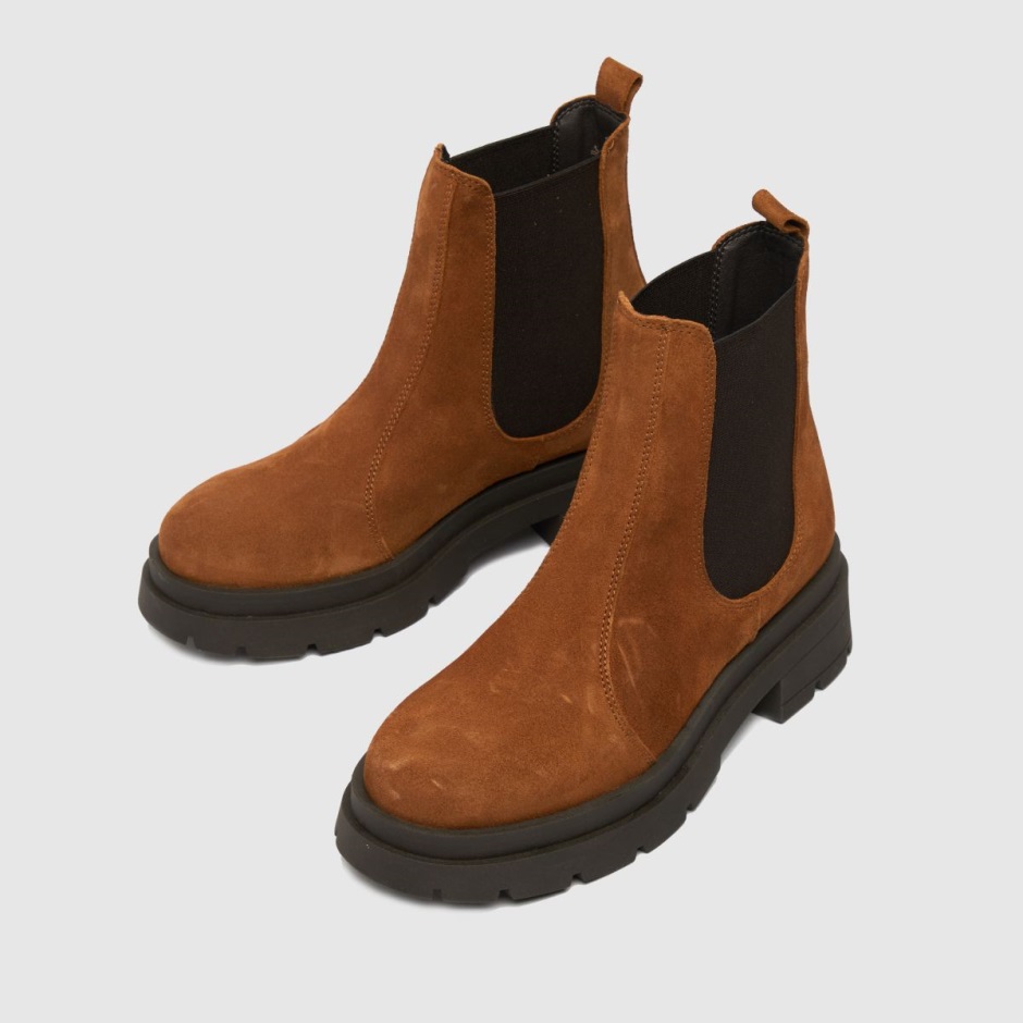 Dr Martens Schweiz Zürich Schuh Ace Suede Chelsea Boots Tan