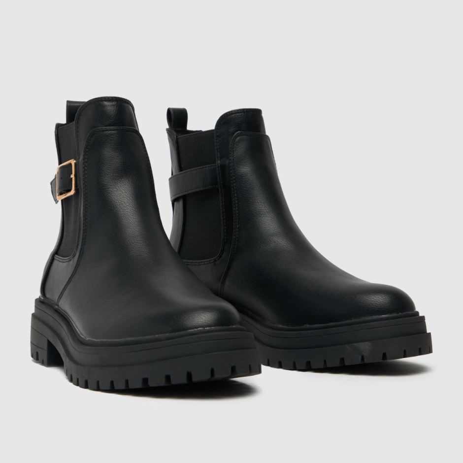 Schuh Ava Chunky Buckle Boots Black Dr Martens Schweiz
