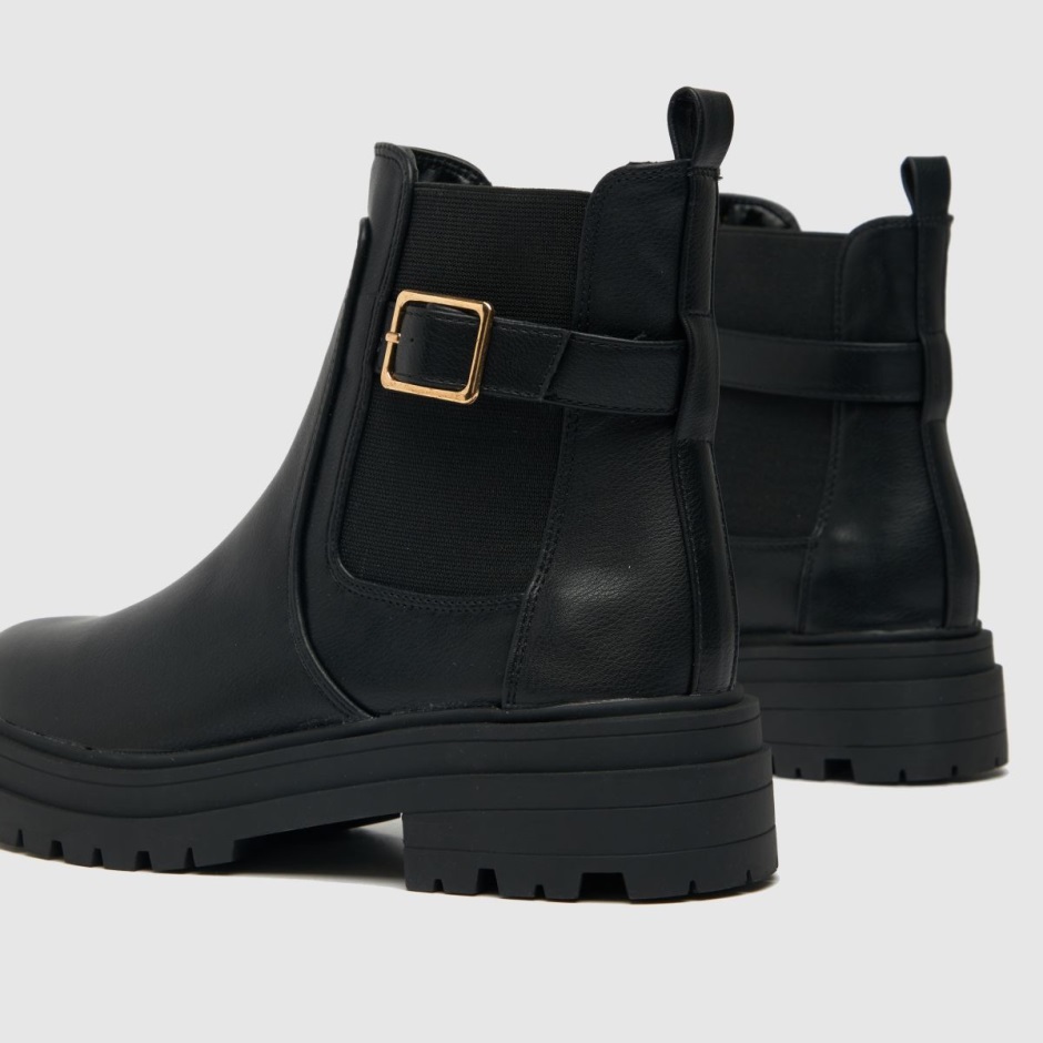 Schuh Ava Chunky Buckle Boots Black Dr Martens Schweiz