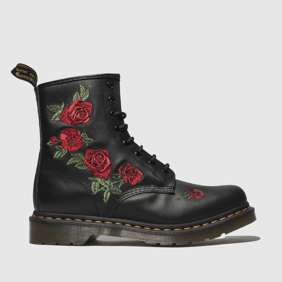 Black-red Dr Martens Schweiz Dr Martens 1460 Vonda Boots