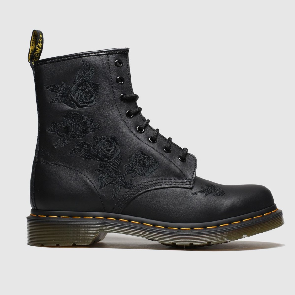 Black Dr Martens 1460 Vonda Mono Boots Dr Martens Schweiz