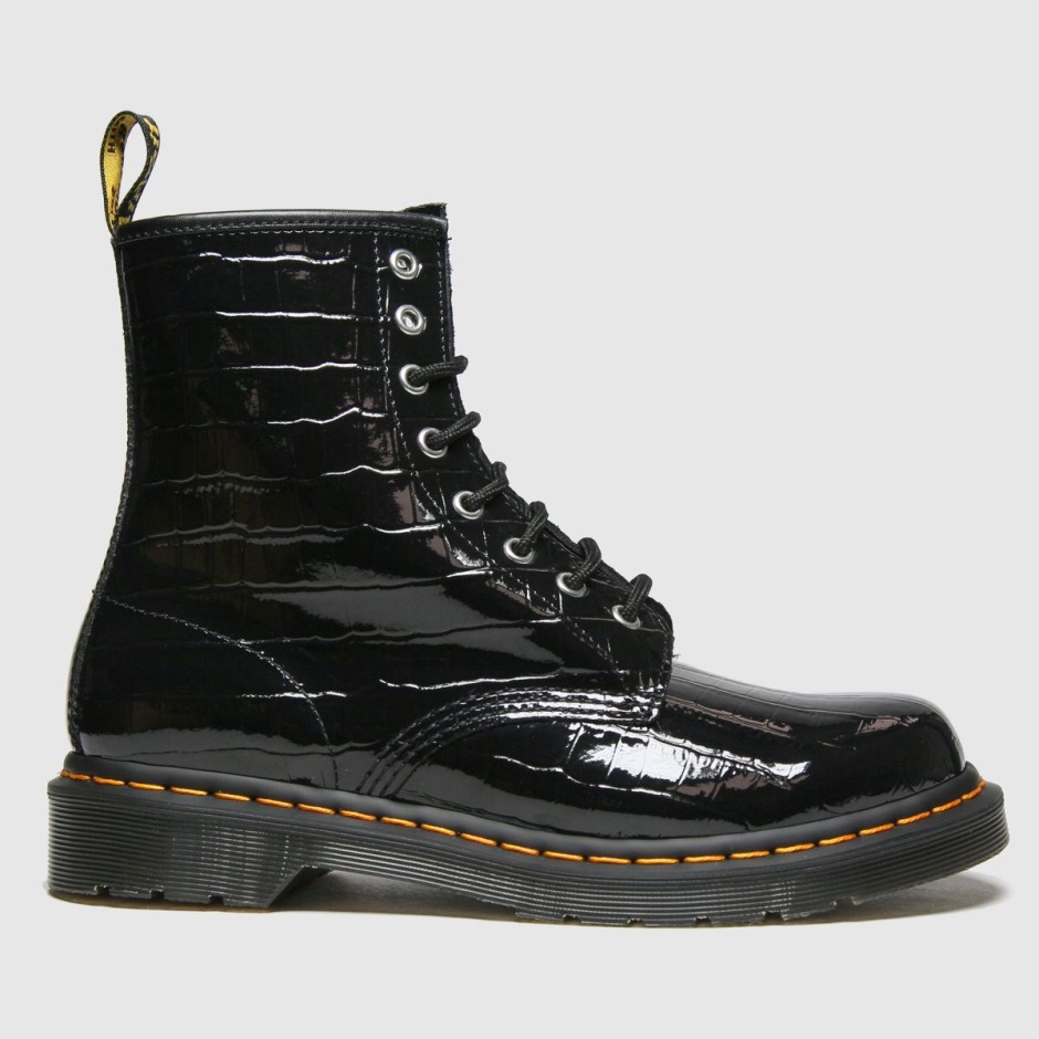 Dr Martens 1460 Croc Boots Black Dr Martens Schweiz