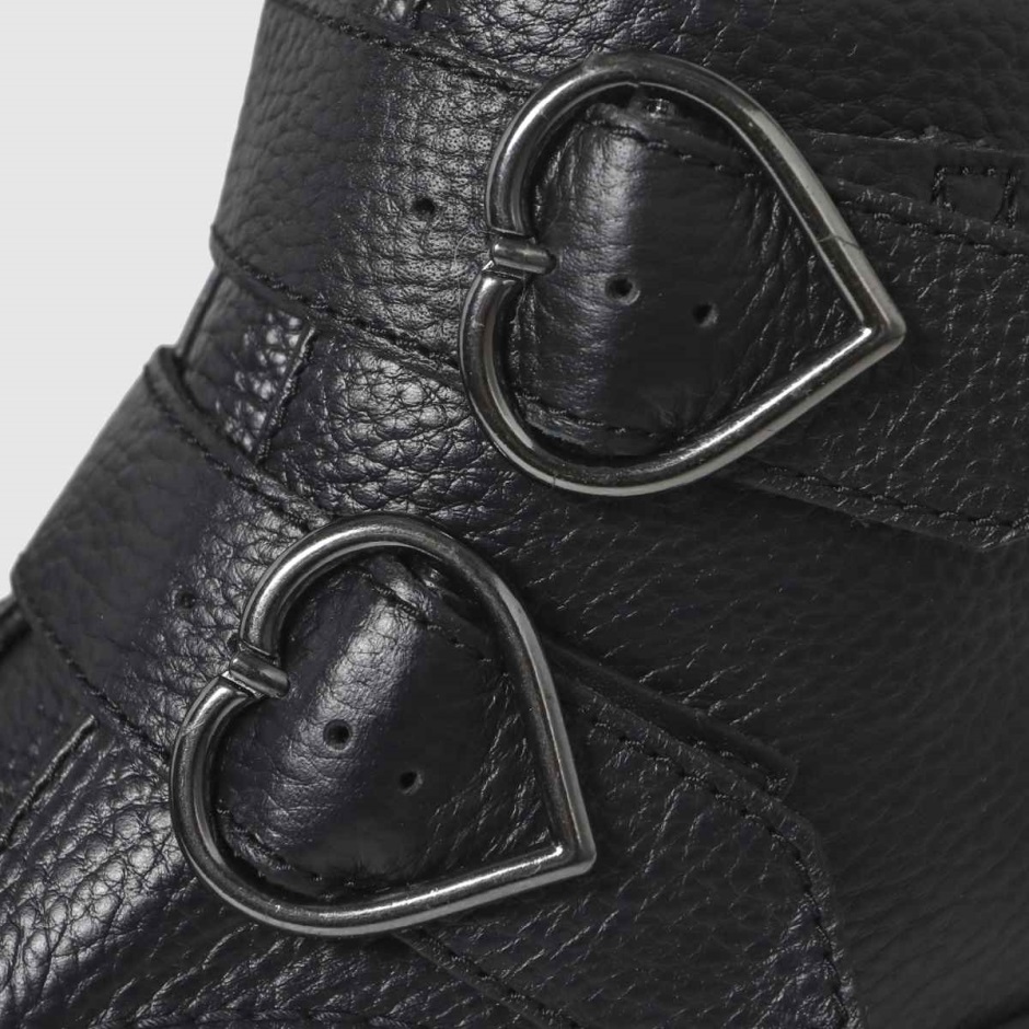 Dr Martens Schweiz Zürich Dr Martens Devon Heart Boots Black