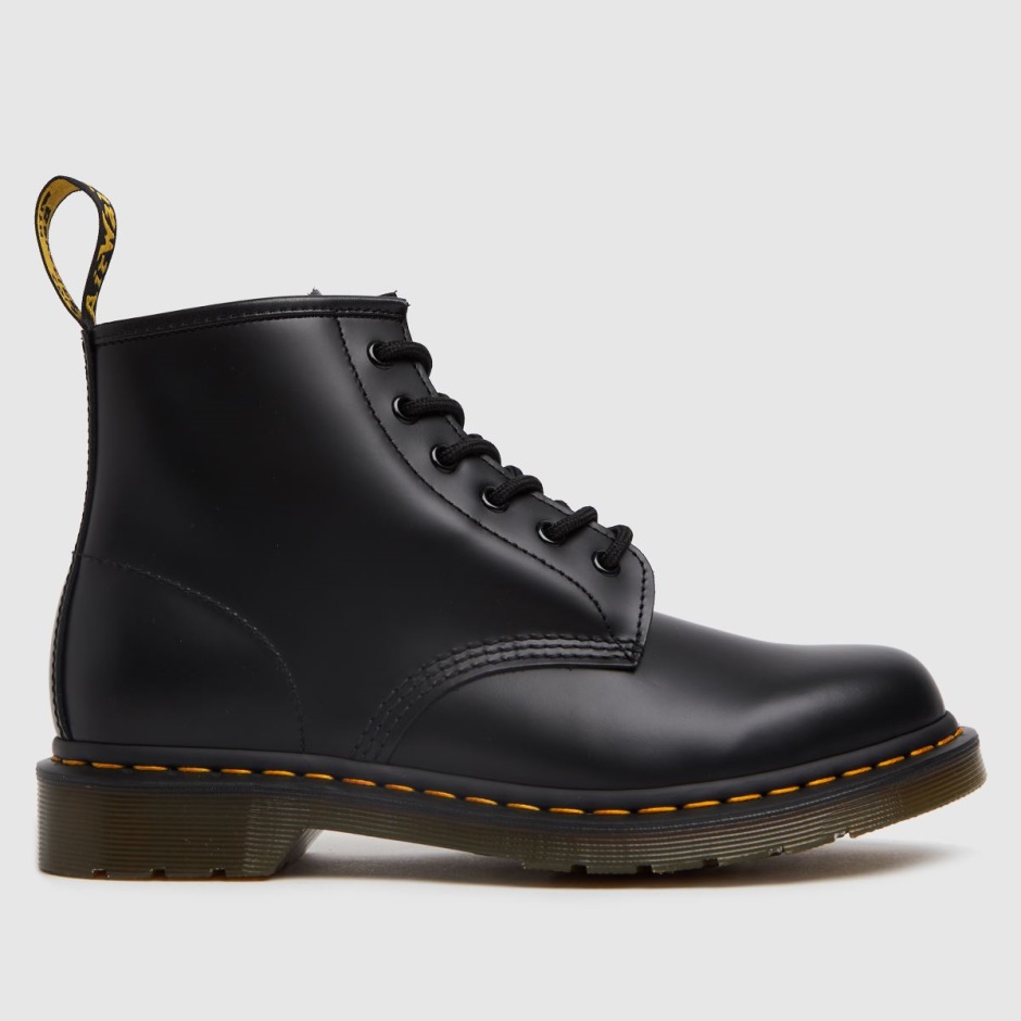 Black Dr Martens 101 6 Eye Boots Dr Martens Schweiz