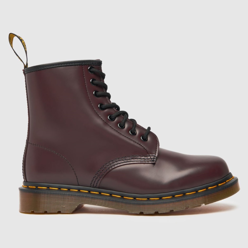 Dr Martens Schweiz Zürich Burgundy Dr Martens 1460 8 Eye Boots