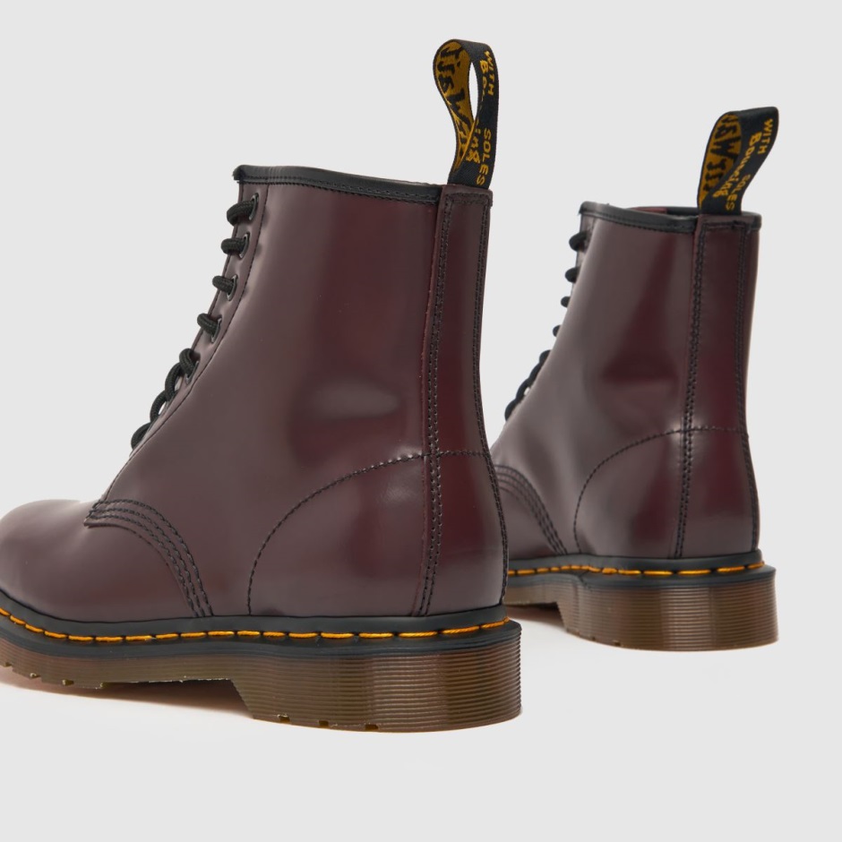 Dr Martens Schweiz Zürich Burgundy Dr Martens 1460 8 Eye Boots