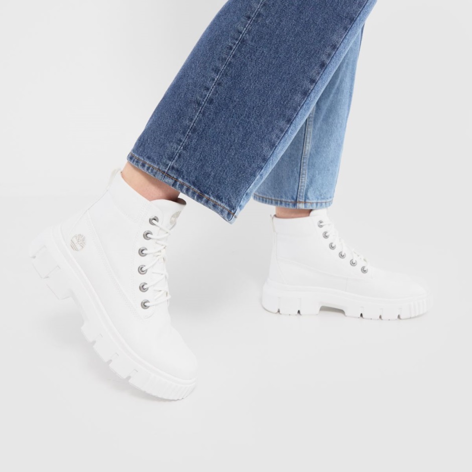 Dr Martens Schweiz Zürich Timberland Greyfield Boots White