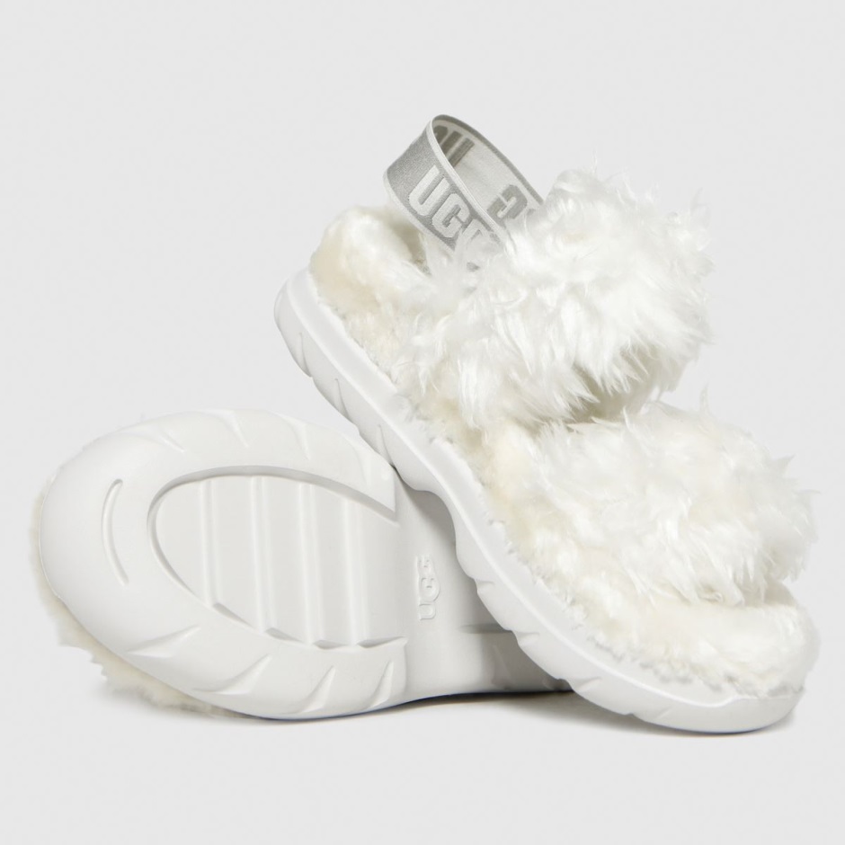 Ugg Fluff Sugar Sandale Hausschuhe Weiß Dr Martens Schweiz