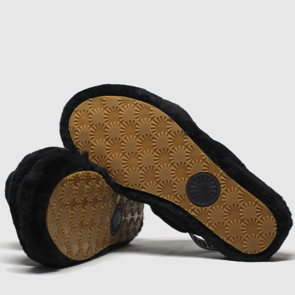 Dr Martens Schweiz Zürich Black Ugg Oh Yeah Slippers