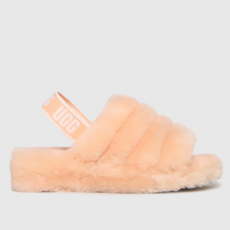 Dr Martens Schweiz Zürich Peach Ugg Fluff Yeah Slide Slippers
