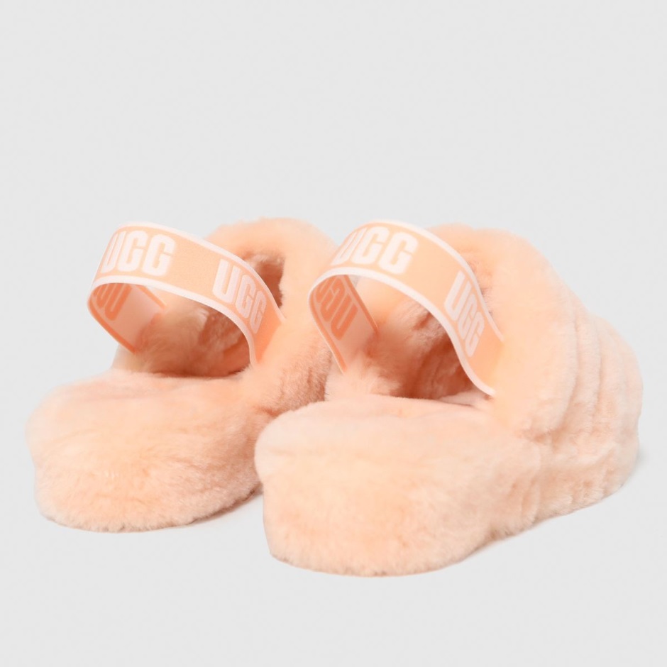Dr Martens Schweiz Zürich Peach Ugg Fluff Yeah Slide Slippers
