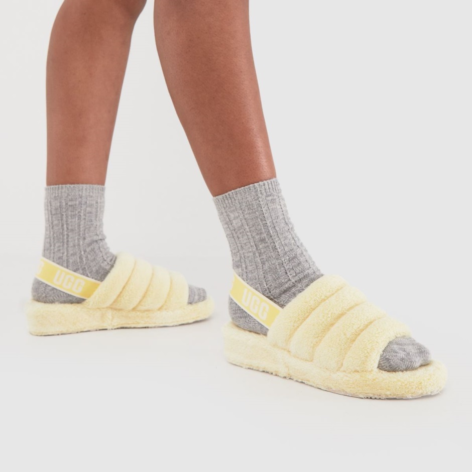 Ugg Fluff Yeah Terry Slippers Dr Martens Schweiz Zürich Yellow