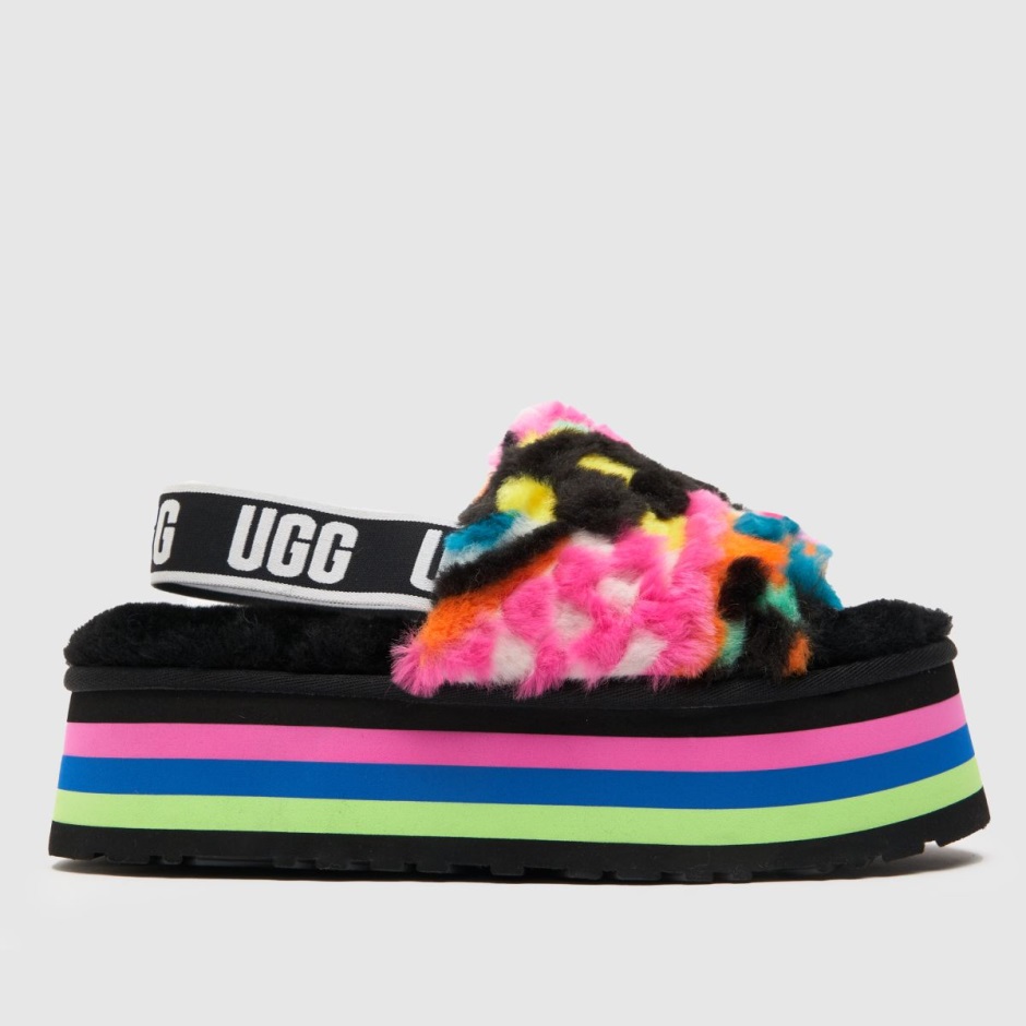 Ugg Disco Kariert Hausschuhe Multi Dr Martens Schweiz