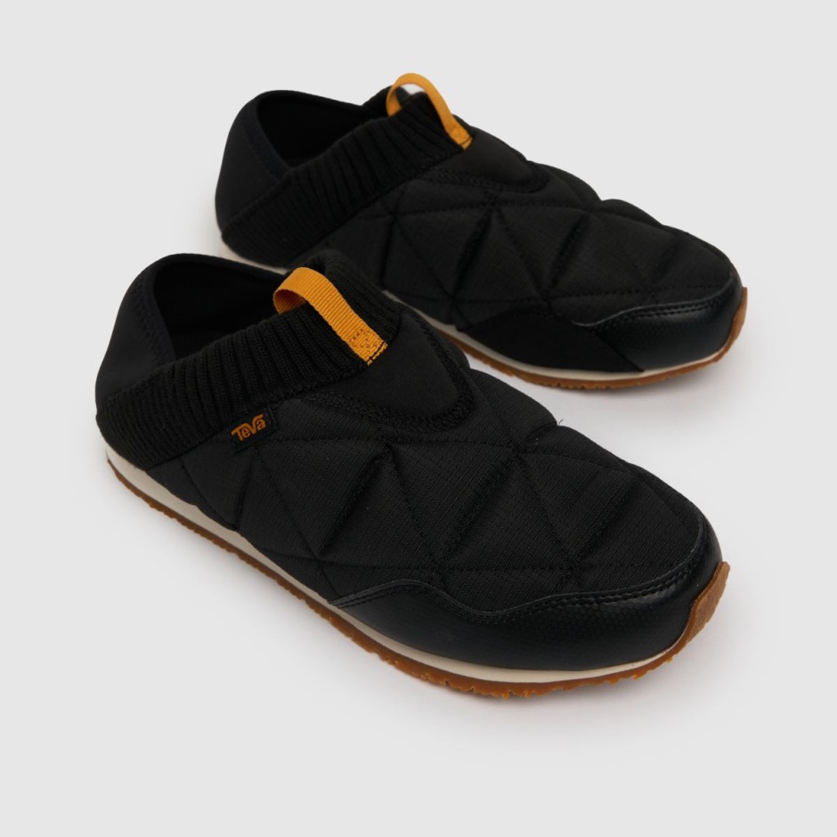 Schwarze Teva Ember Moc Hausschuhe Dr Martens Schweiz