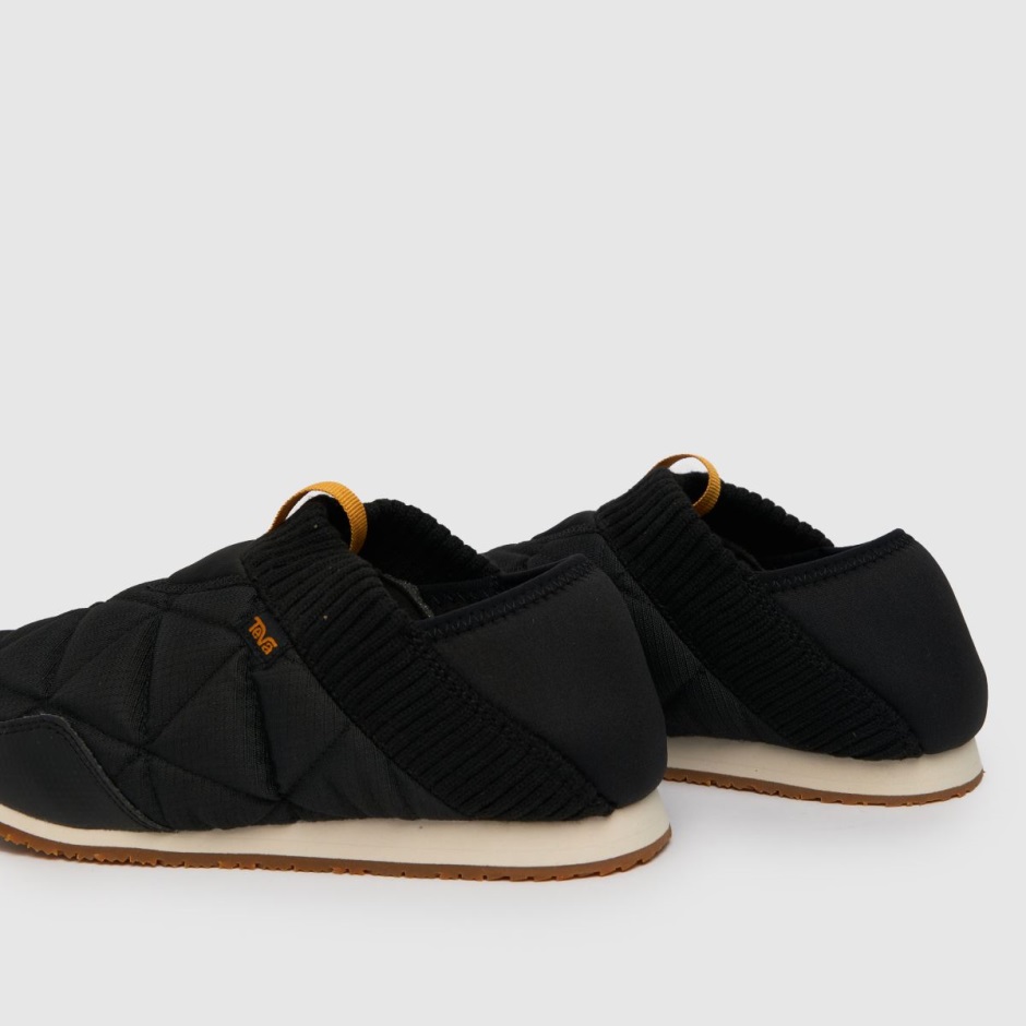 Schwarze Teva Ember Moc Hausschuhe Dr Martens Schweiz