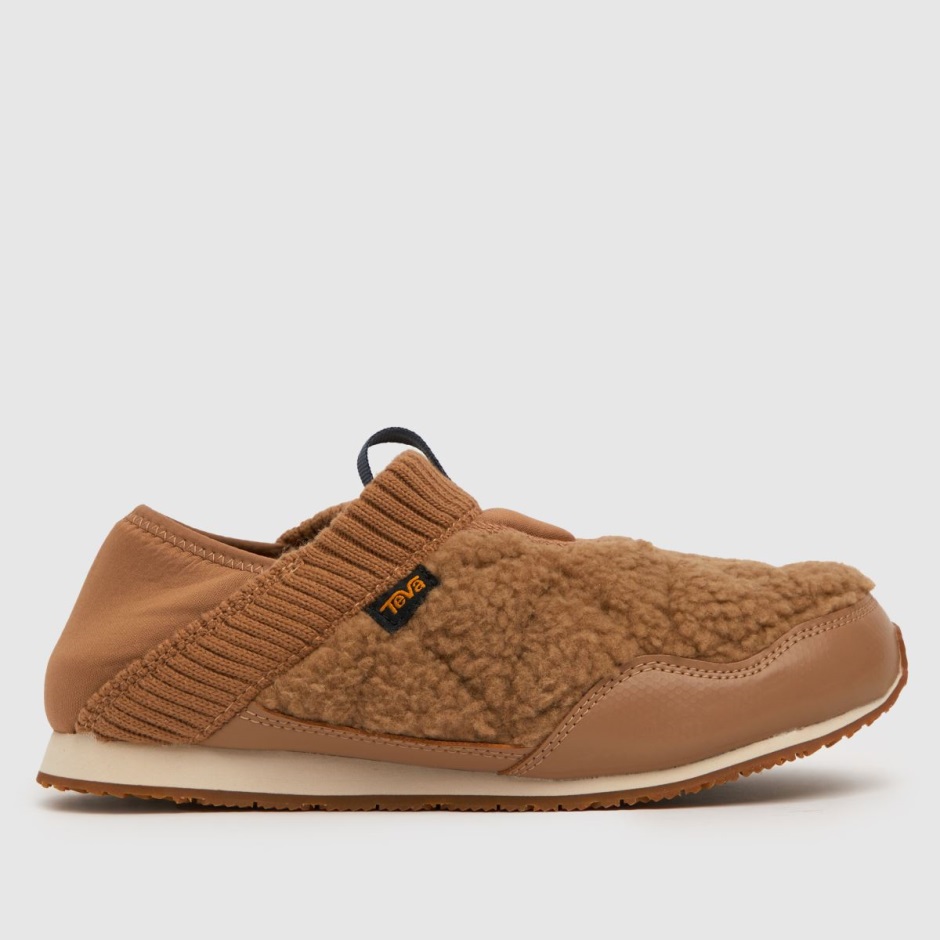 Teva Ember Moc Fleece Slippers Dr Martens Schweiz Zürich Tan