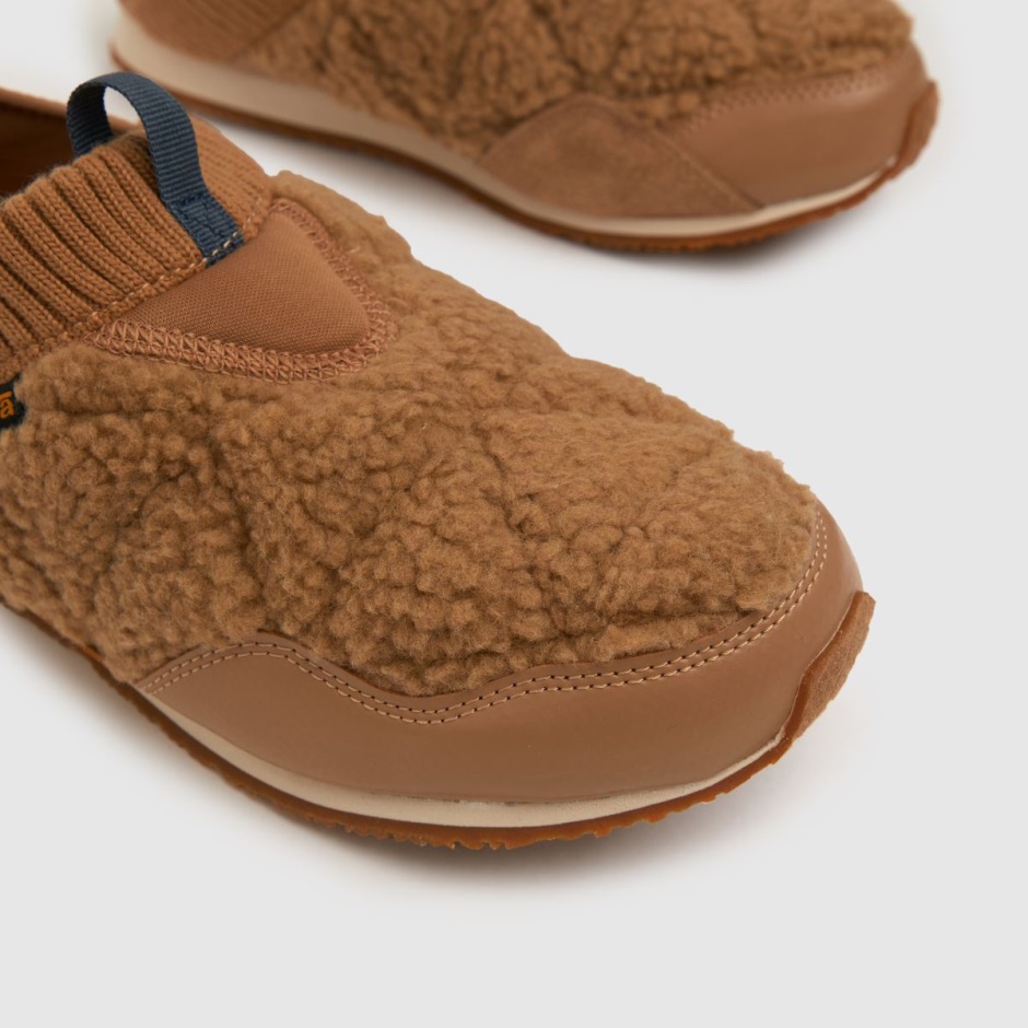 Teva Ember Moc Fleece Slippers Dr Martens Schweiz Zürich Tan