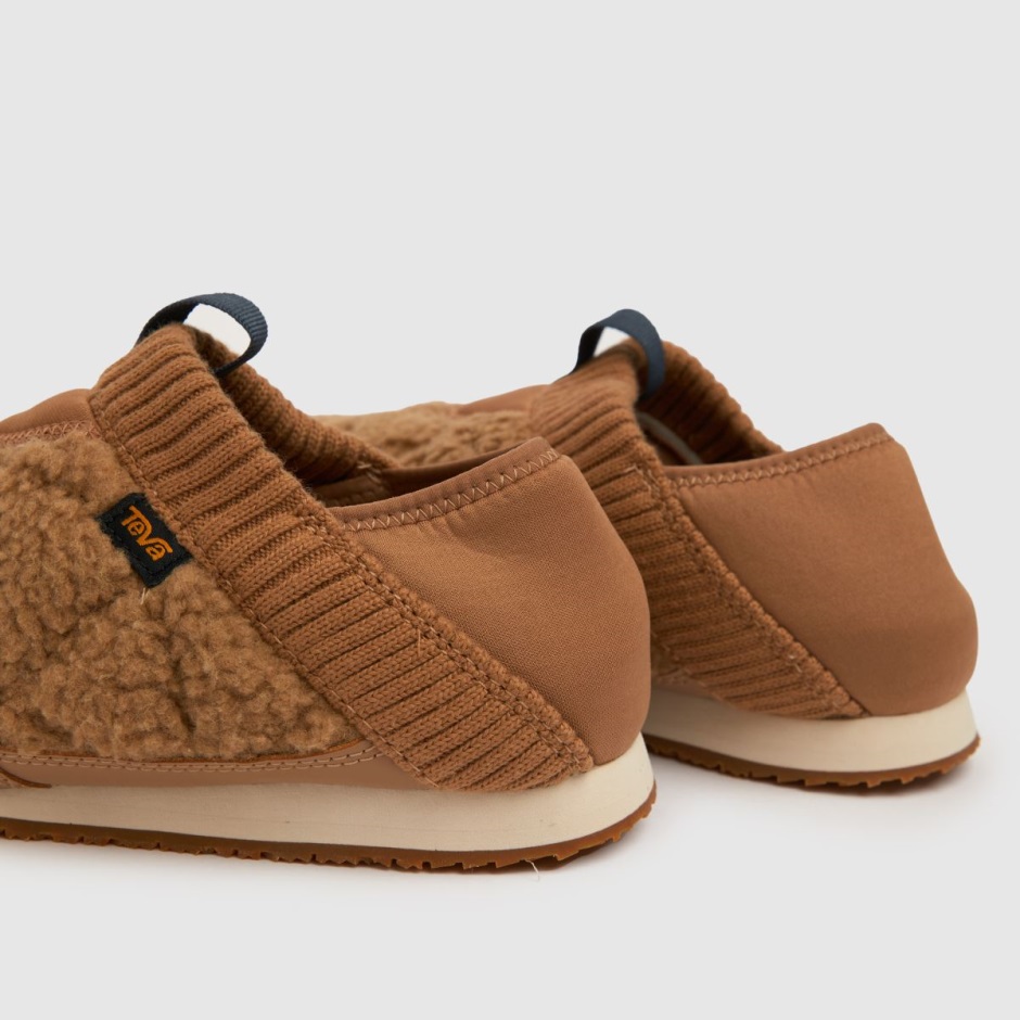 Teva Ember Moc Fleece Slippers Dr Martens Schweiz Zürich Tan