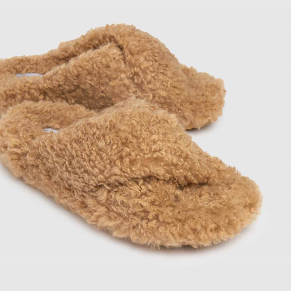 Hellbraun Dr Martens Schweiz Steve Madden Kissenhausschuhe