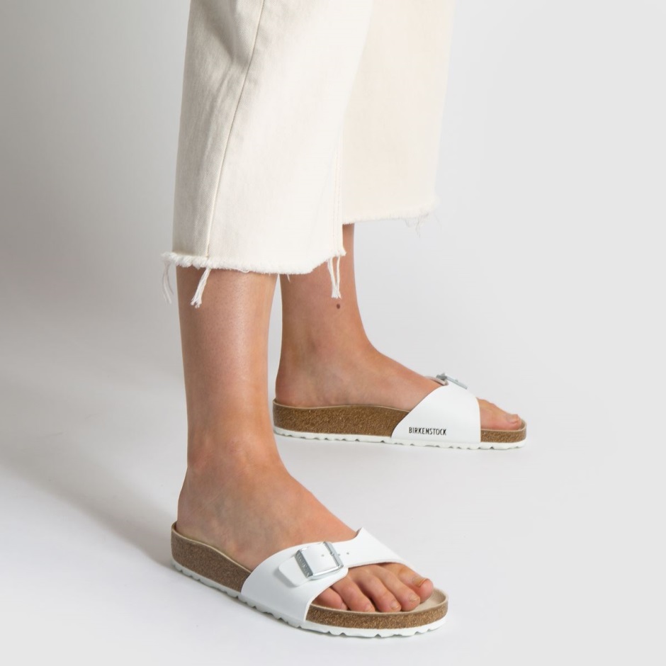 White Dr Martens Schweiz Birkenstock Madrid Sandals