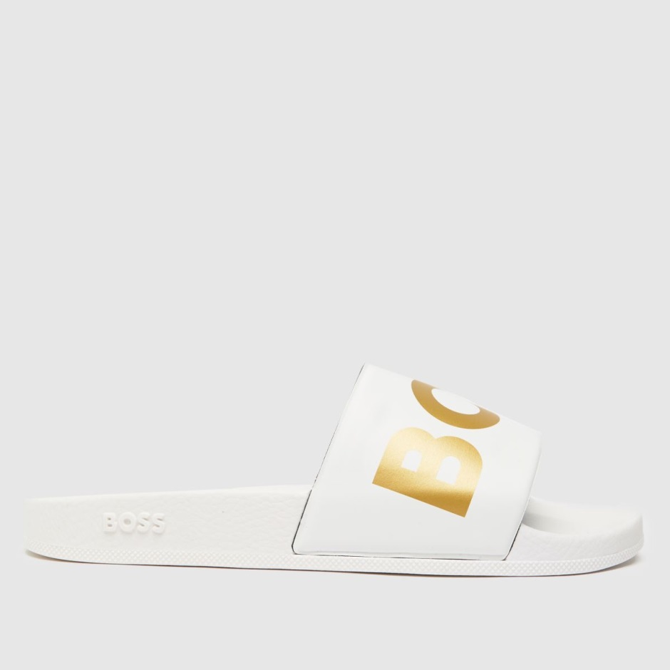 Dr Martens Schweiz Zürich White-gold Boss Sean Slide Sandals
