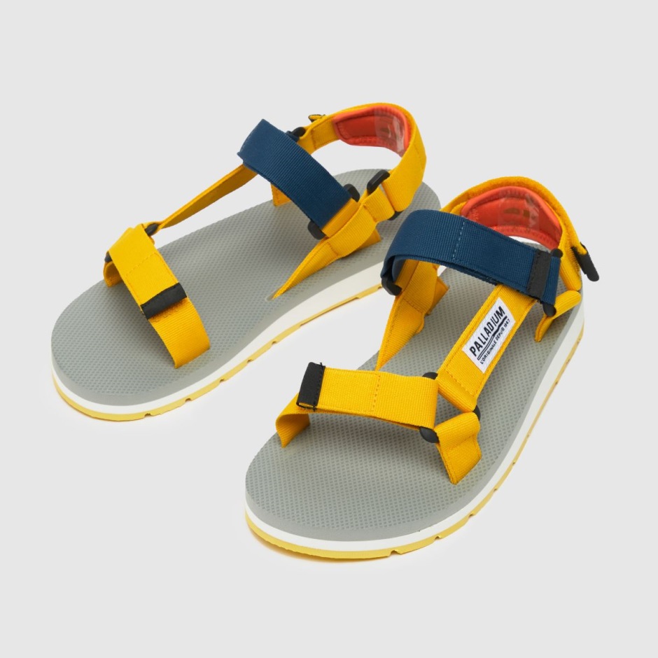 Gold Dr Martens Schweiz Palladium Outdoory Urbanity Sandalen