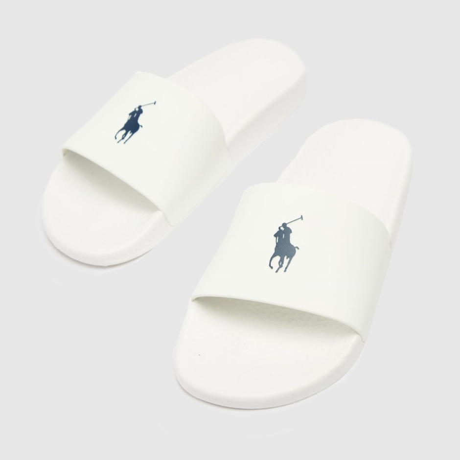 Polo Ralph Lauren Polo Slide Sandals Dr Martens Schweiz Zürich White-navy