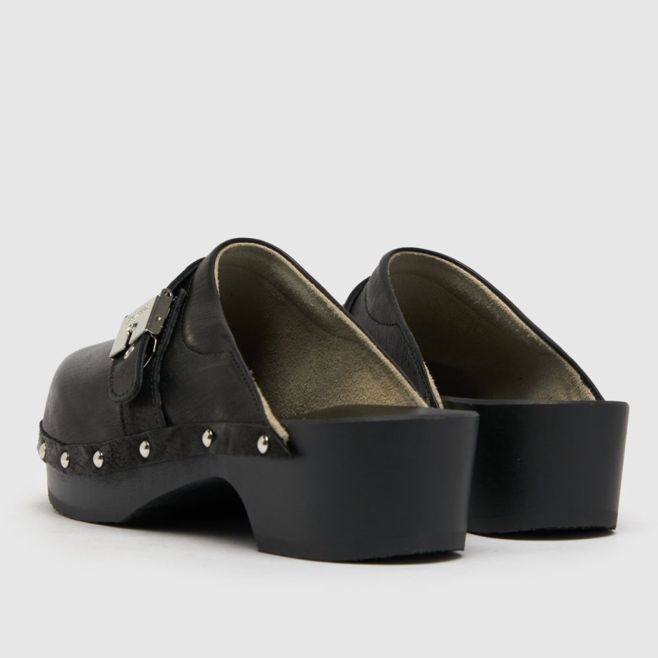 Scholl Pescura Clog Sandals Dr Martens Schweiz Zürich Black