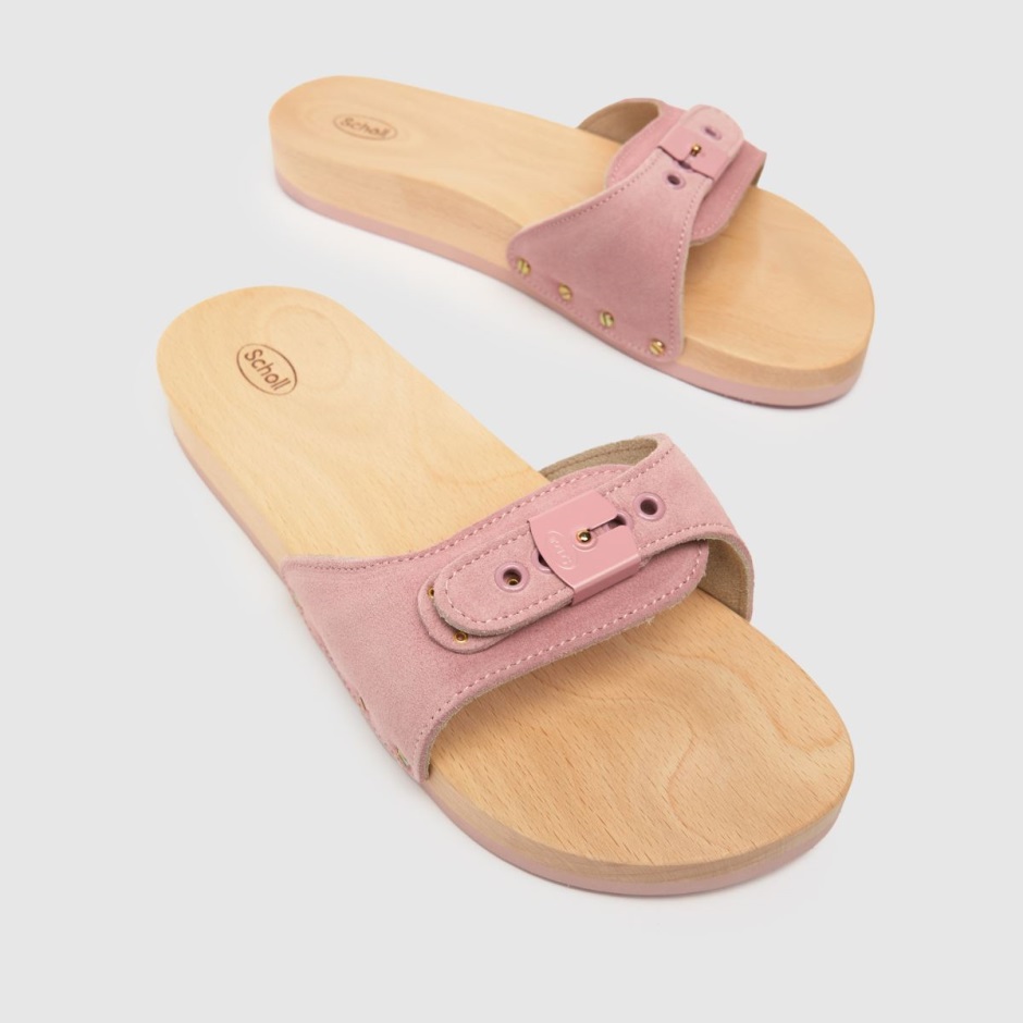 Dr Martens Schweiz Zürich Scholl Pescura Flat Matt Sandals Pink