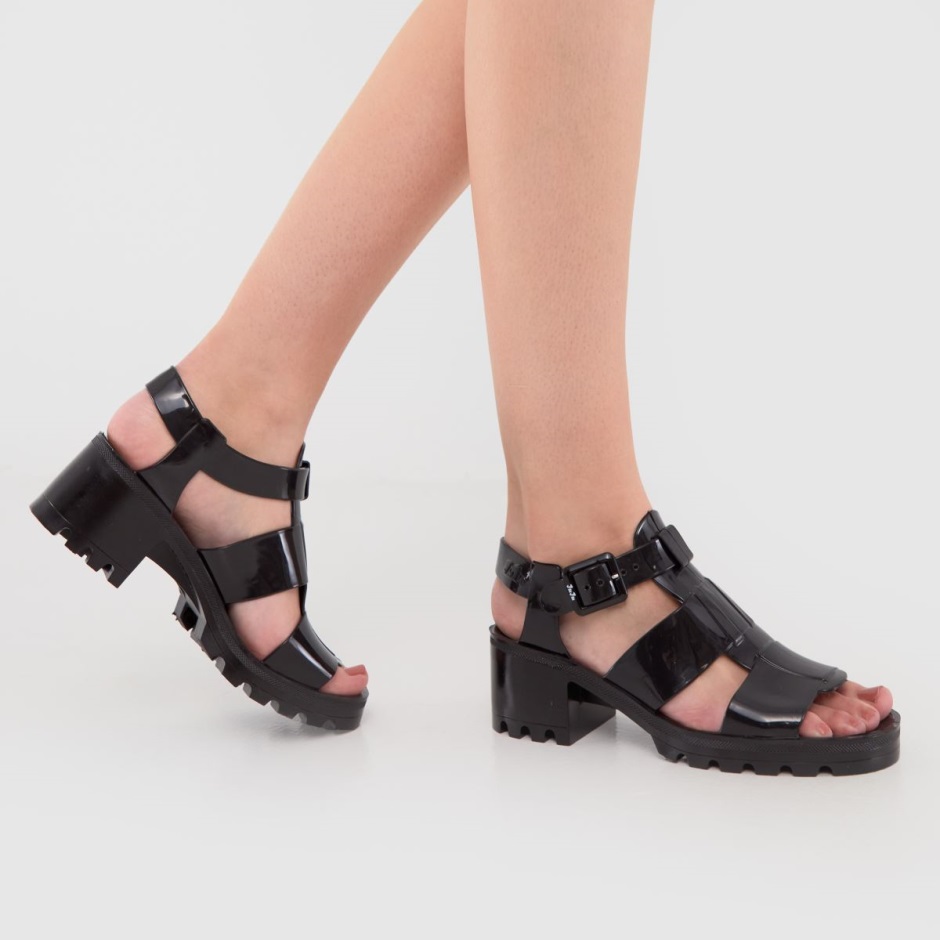 Schwarz Dr Martens Schweiz Juju Gelies Kyra Sandalen