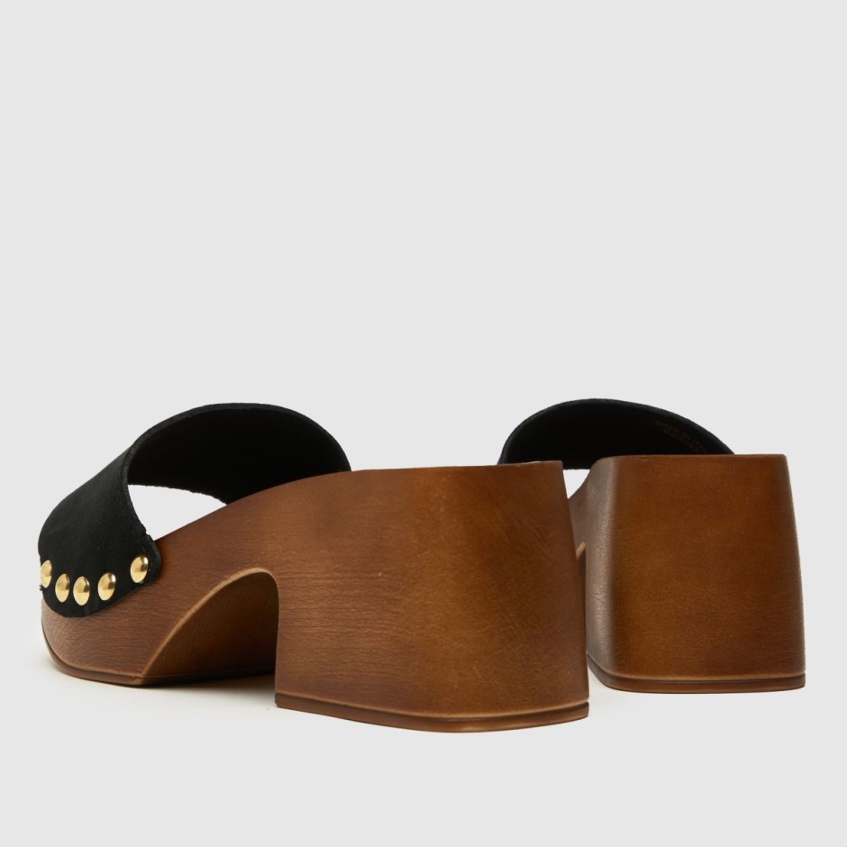 Dr Martens Schweiz Zürich Black Schuh Tanika Suede Mule Clog Sandals