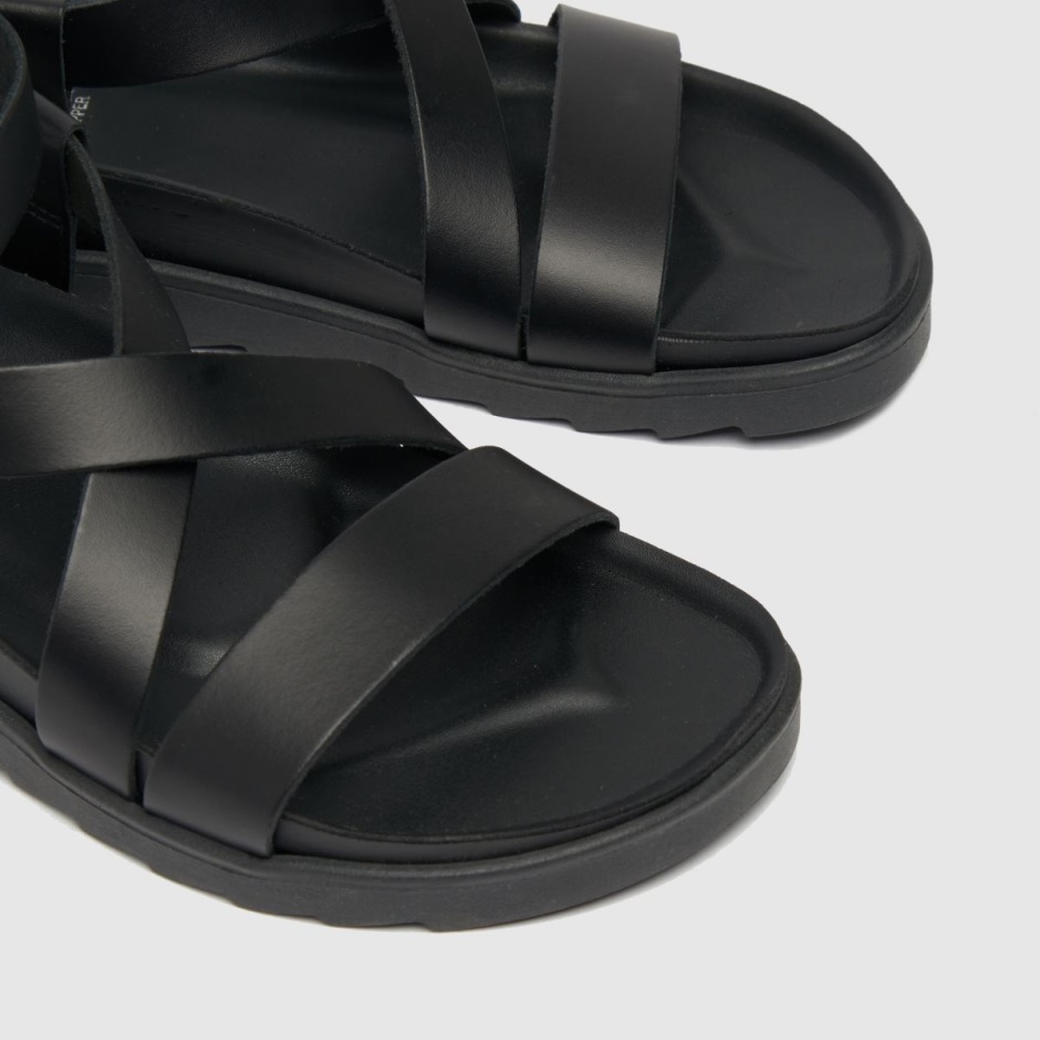 Schuh Taylor Sandalen Mit überkreuztem Fußbett Schwarz Dr Martens Schweiz