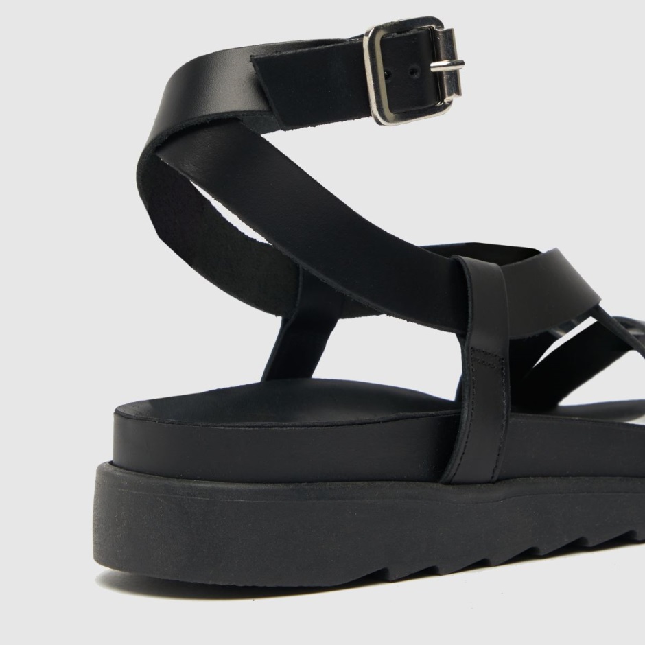 Schuh Taylor Sandalen Mit überkreuztem Fußbett Schwarz Dr Martens Schweiz