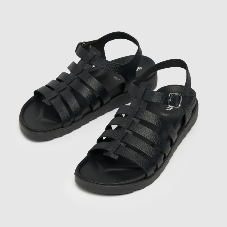 Black Schuh Tilly Chunky Fisherman Sandals Dr Martens Schweiz