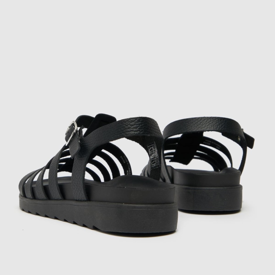 Black Schuh Tilly Chunky Fisherman Sandals Dr Martens Schweiz