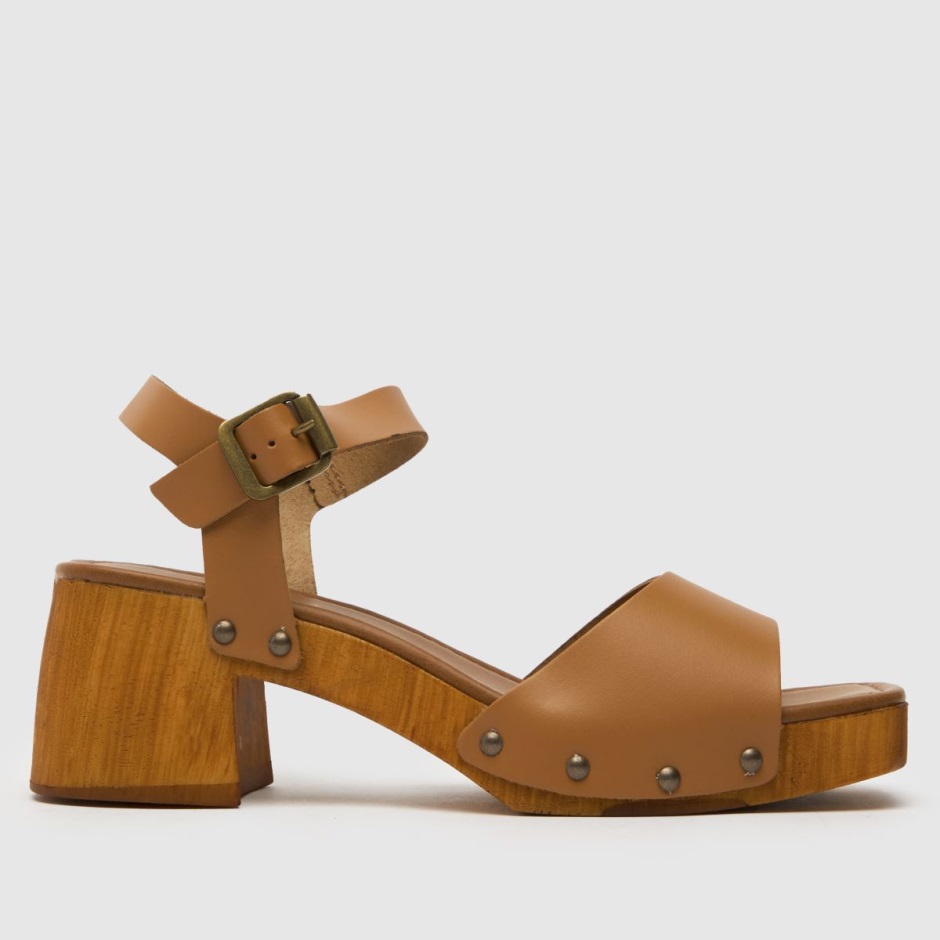 Schuh Tawny Leather Clog Sandals Dr Martens Schweiz Zürich Brown