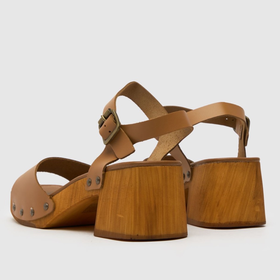 Schuh Tawny Leather Clog Sandals Dr Martens Schweiz Zürich Brown