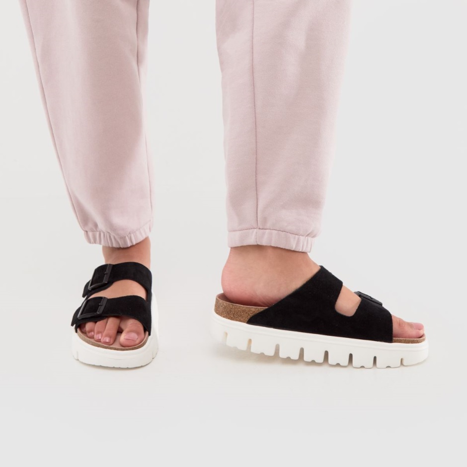 Black Birkenstock Arizona Chunky Sandals Dr Martens Schweiz