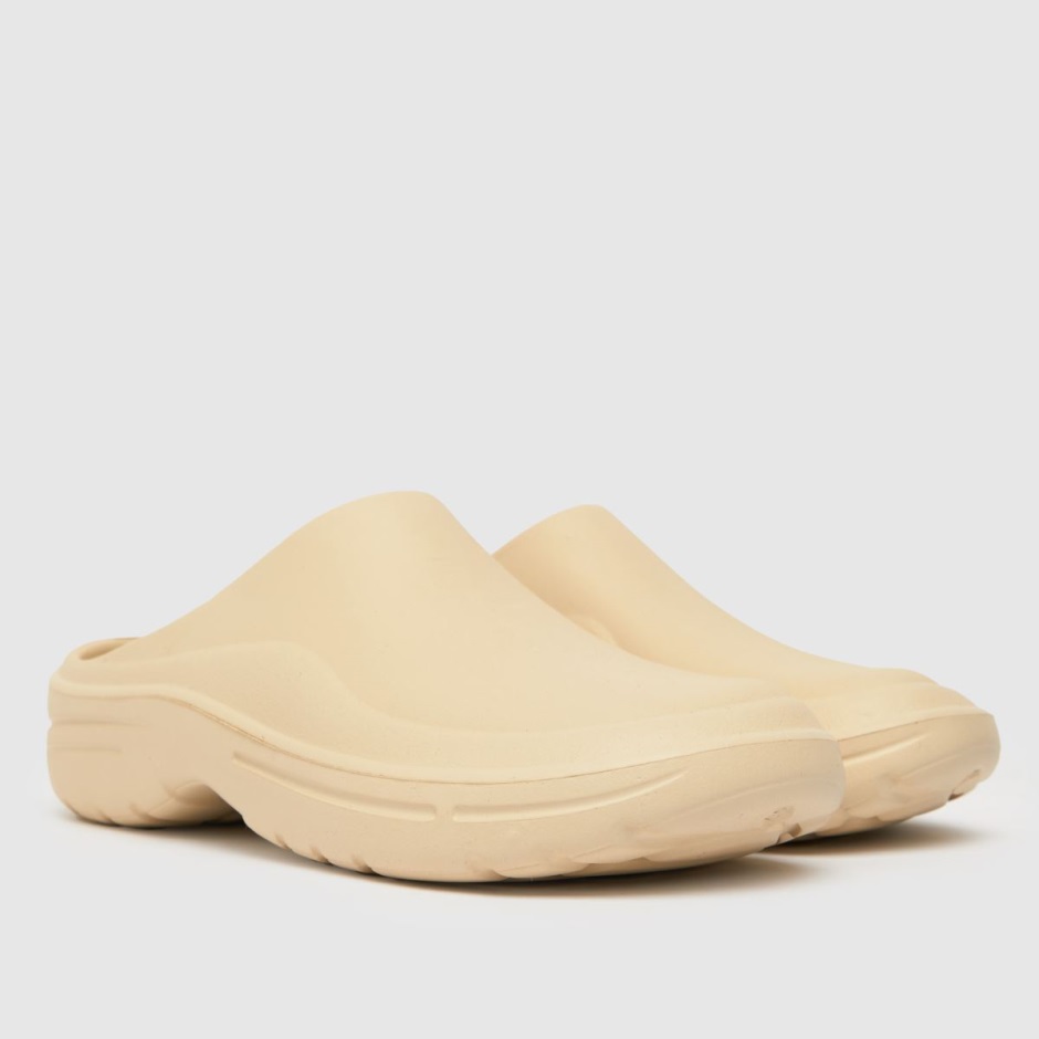 Natural Dr Martens Schweiz Schuh Loski Clog Flat Shoes