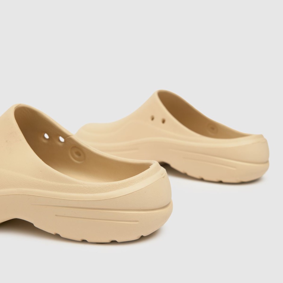 Natural Dr Martens Schweiz Schuh Loski Clog Flat Shoes