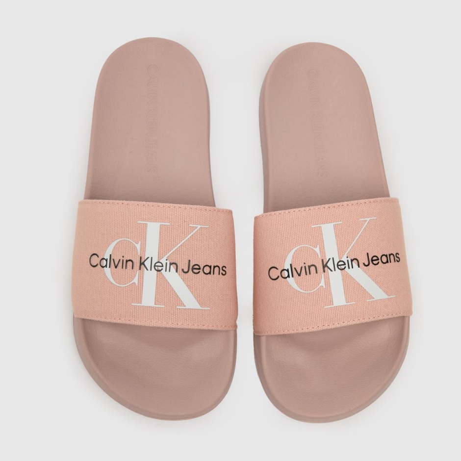 Pale Pink Ck Jeans Slide Monogram Sandals Dr Martens Schweiz