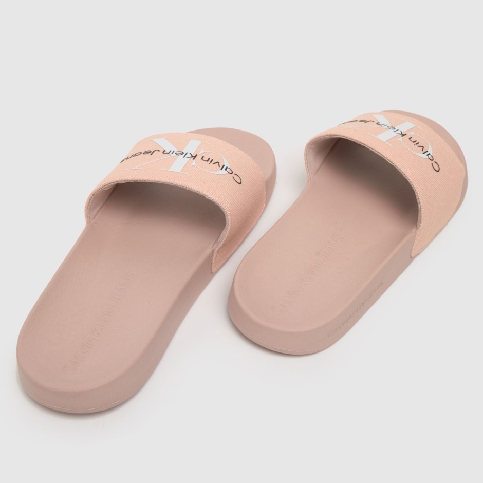 Pale Pink Ck Jeans Slide Monogram Sandals Dr Martens Schweiz