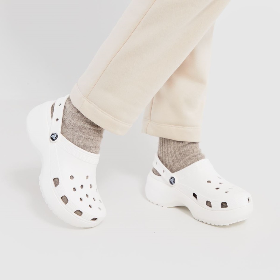 Crocs Classic Platform Sandals Dr Martens Schweiz Zürich White