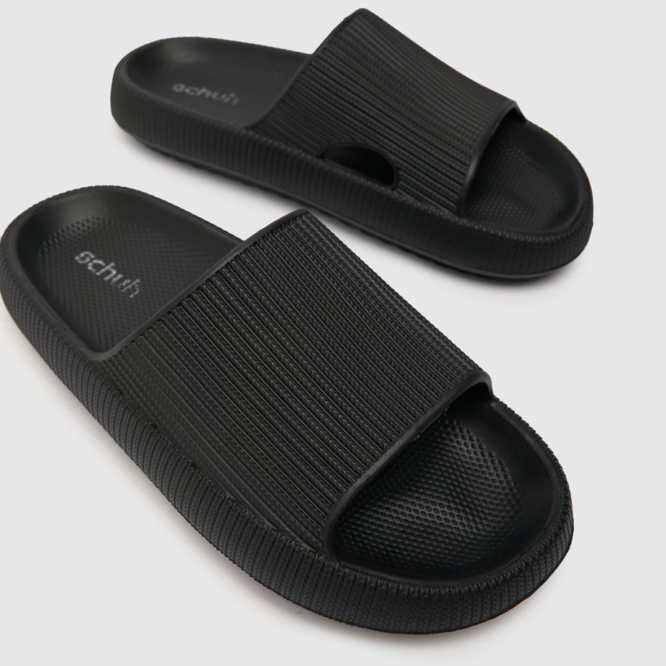 Black Schuh Taye Slider Sandals Dr Martens Schweiz