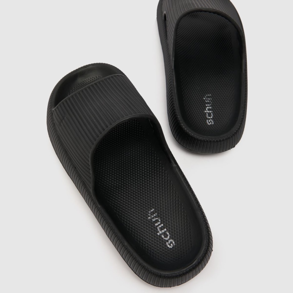 Black Schuh Taye Slider Sandals Dr Martens Schweiz