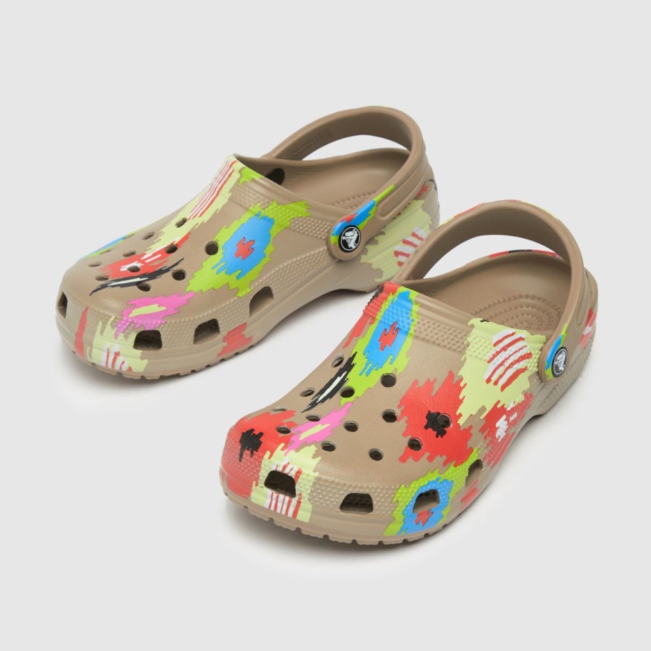 Crocs Classic Ikat Sandalen Beige-braun Dr Martens Schweiz