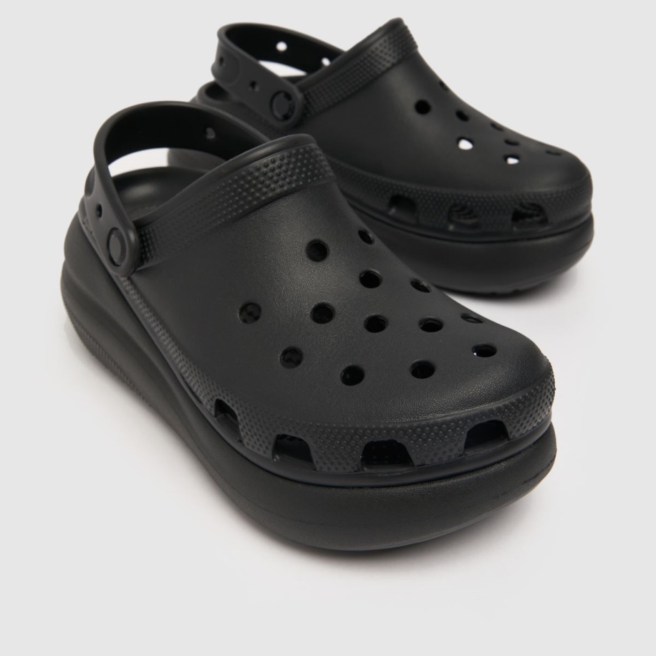 Black Crocs Classic Crush Clog Sandalen Dr Martens Schweiz